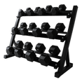 Dumbbells Rack Hexagon (3-Tier) - DirectHomeGym