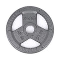 Tri-grip Cast Iron Weight Plates (1.25KG - 20KG) - Olympic Size - DirectHomeGym