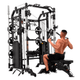 Massfit G7 Pro Functional Trainer, Power Rack, Smith - DirectHomeGym