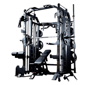 Massfit G7 Pro Functional Trainer, Power Rack, Smith - DirectHomeGym