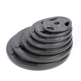 Tri-grip Cast Iron Weight Plates (1.25KG - 20KG) - Standard Size - DirectHomeGym