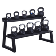 Kettlebells Storage Shelf Rack (2 Tier) - DirectHomeGym