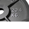 Competition Cast Iron Weight Plates (2.5lb - 45lb) - Olympic Size - DirectHomeGym