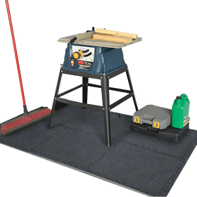 Interlocking Rubber Mat (15mm or 20mm) 52.5cm x 52.5cm - DirectHomeGym