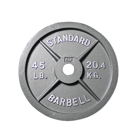 Competition Cast Iron Weight Plates (2.5lb - 45lb) - Olympic Size - DirectHomeGym