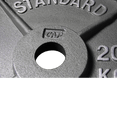 Competition Cast Iron Weight Plates (2.5lb - 45lb) - Olympic Size - DirectHomeGym